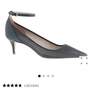 NIB JCREW Dulci Perforated Kitten Heels